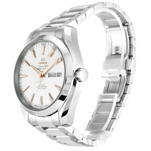 UK Steel Omega Aqua Terra 150m Gents 231.10.43.22.02.003-43 MM