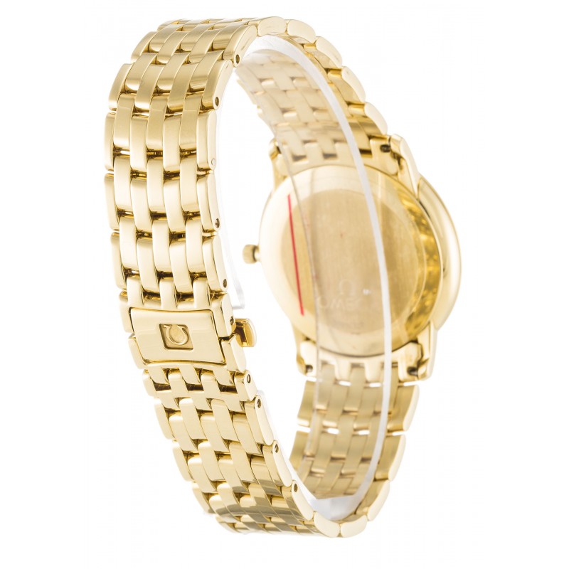 UK Yellow Gold Omega De Ville Prestige 4110.31.00-34.4 MM