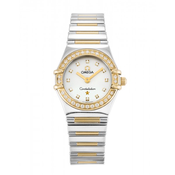 UK Steel & Yellow Gold set with Diamonds Omega My Choice Mini 1365.75.00-22.5 MM