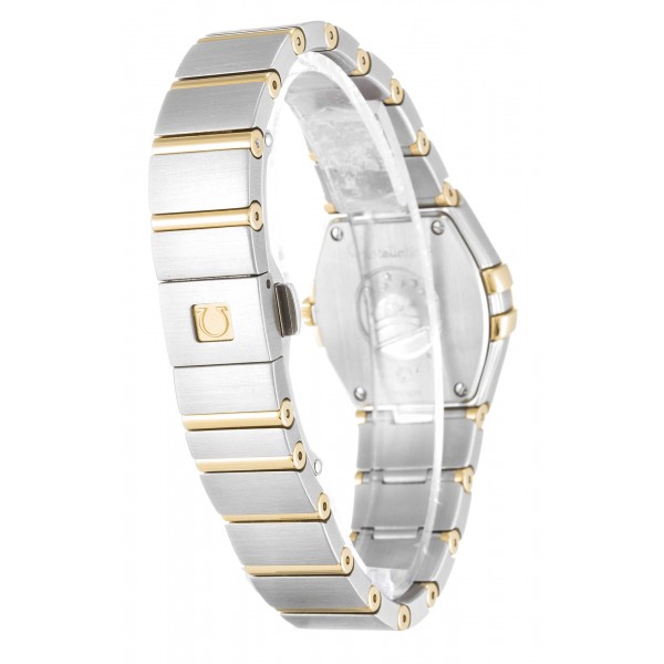 UK Steel & Yellow Gold set with Diamonds Omega Constellation Ladies 123.25.24.60.05.001-24 MM