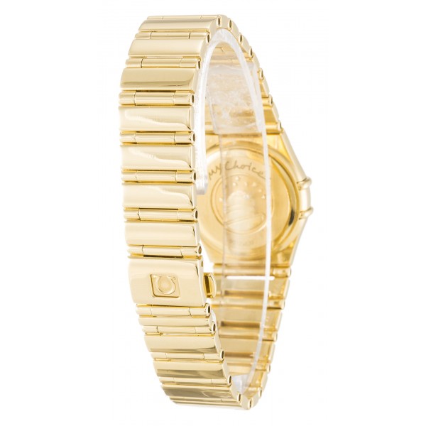 UK Yellow Gold set with Diamonds Omega My Choice Mini 1164.75.00-22.5 MM