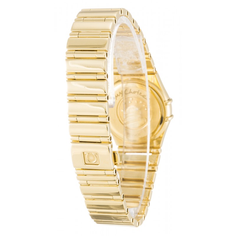 UK Yellow Gold set with Diamonds Omega My Choice Mini 1164.75.00-22.5 MM