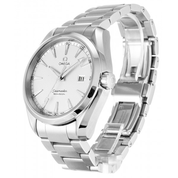 UK Steel Omega Aqua Terra 150m Gents 231.10.39.61.02.001-38.5 MM