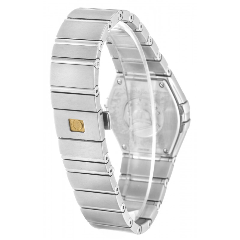 UK Steel set with Diamonds Omega Constellation Small 123.15.27.60.51.001-27 MM