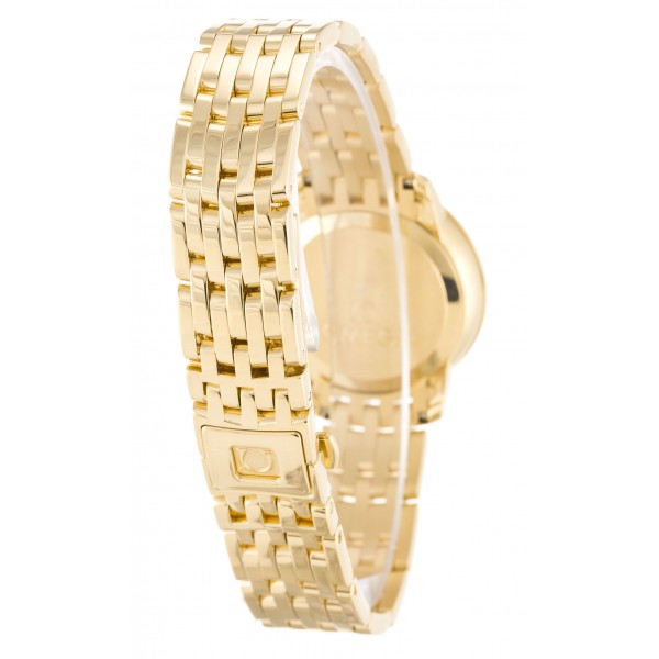 UK Yellow Gold Omega De Ville Prestige 424.50.24.60.05.001-23 MM