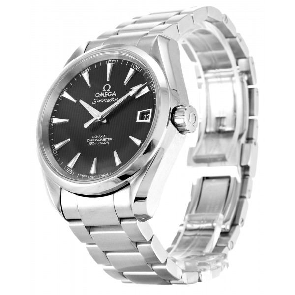 UK Steel Omega Aqua Terra 150m Gents 231.10.39.21.01.001-38.5 MM