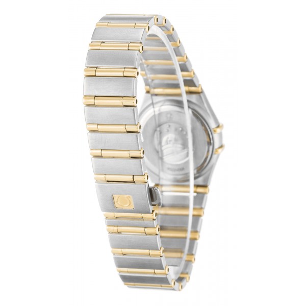 UK Steel & Yellow Gold set with Diamonds Omega Constellation Mini 1267.75.00-22.5 MM