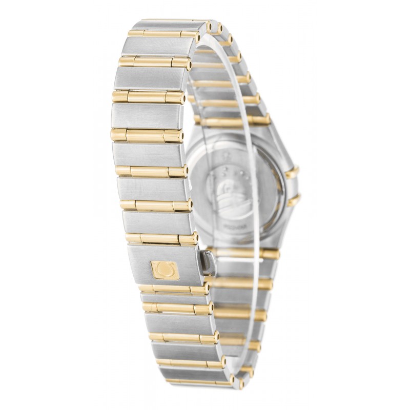 UK Steel & Yellow Gold set with Diamonds Omega Constellation Mini 1267.75.00-22.5 MM