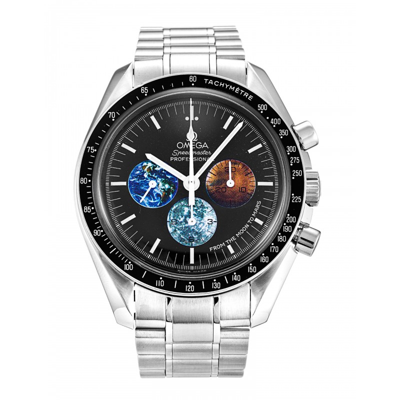 UK Steel Omega Speedmaster Moonwatch 3577.50.00-42 MM