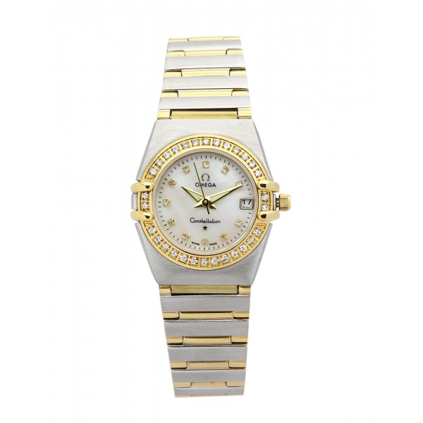 UK Steel & Yellow Gold set with Diamonds Omega My Choice Mini 1365.75.00-22.5 MM