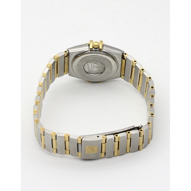 UK Steel & Yellow Gold set with Diamonds Omega My Choice Mini 1365.75.00-22.5 MM