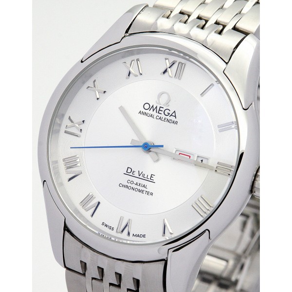 UK Steel Omega De Ville Hour Vision-41 MM