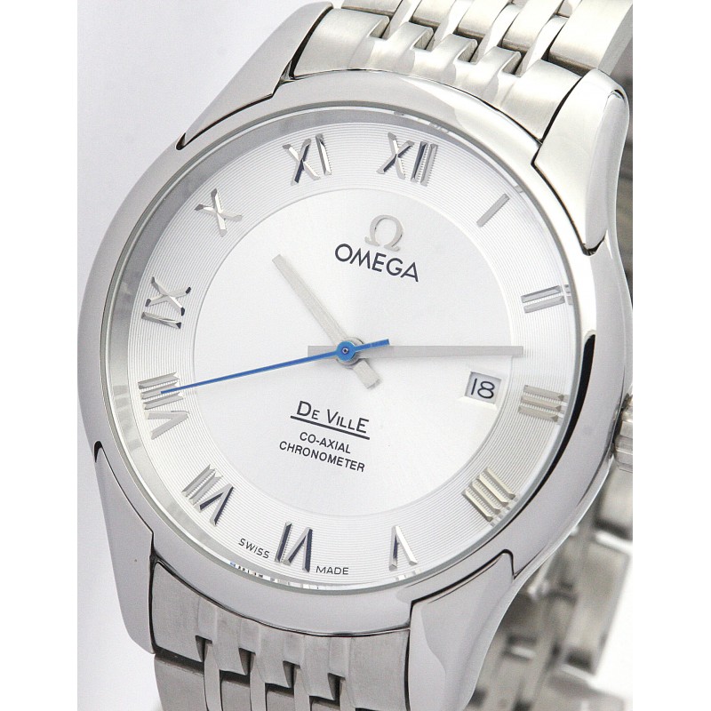 UK Steel Omega De Ville Hour Vision-41 MM